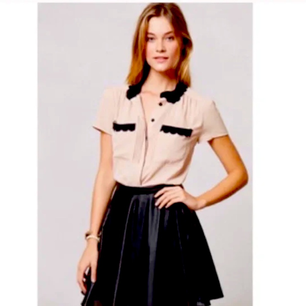 🌟 Anthropologie Vintage HD in Paris Blouse -Size 6